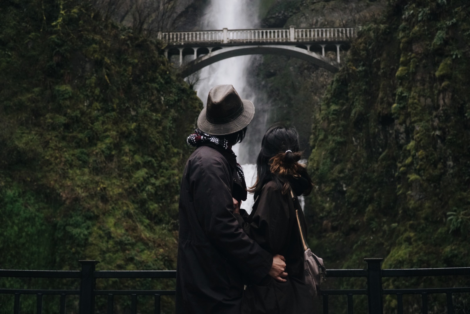 Couple in romantic setting